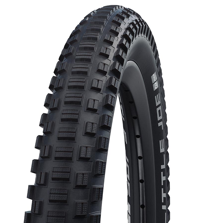 Neumático híbrido Schwalbe Little Joe 14x1.40 plegable con cubierta Addix Performance Line 67TPI negro