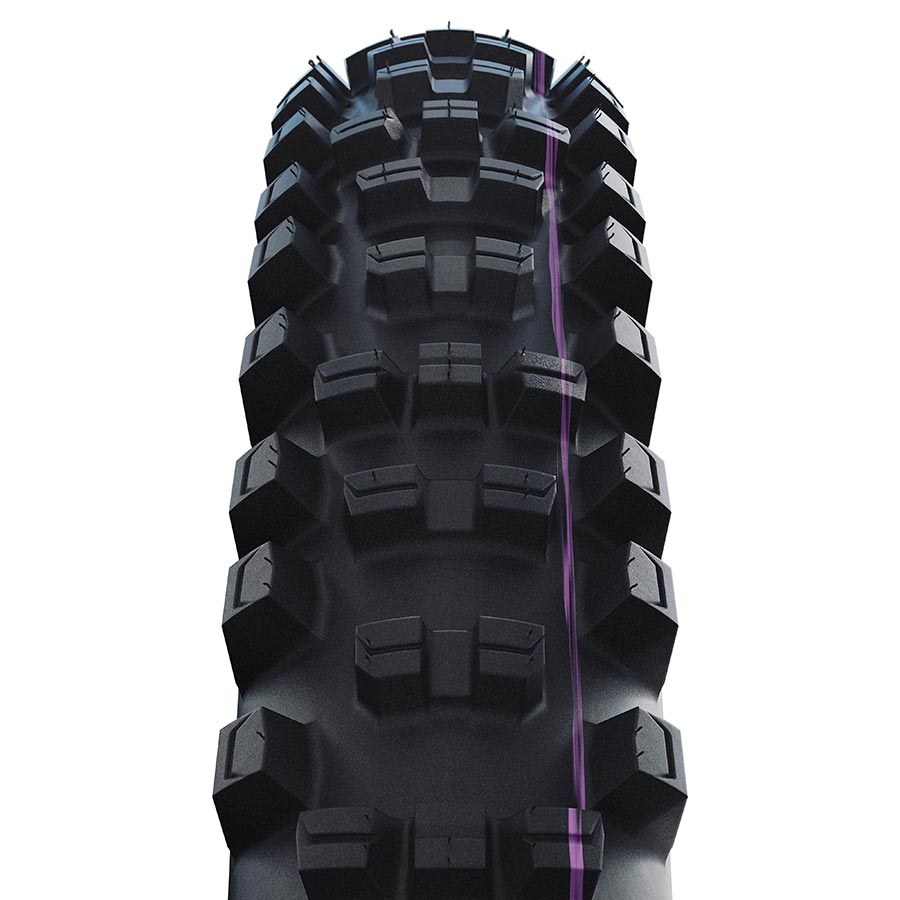 Schwalbe Shredda Rear Tire - 27.5 x 2.50 Tubeless Folding BLK Evolution Line Gravity Pro Addix Ultra Soft Radial E-50