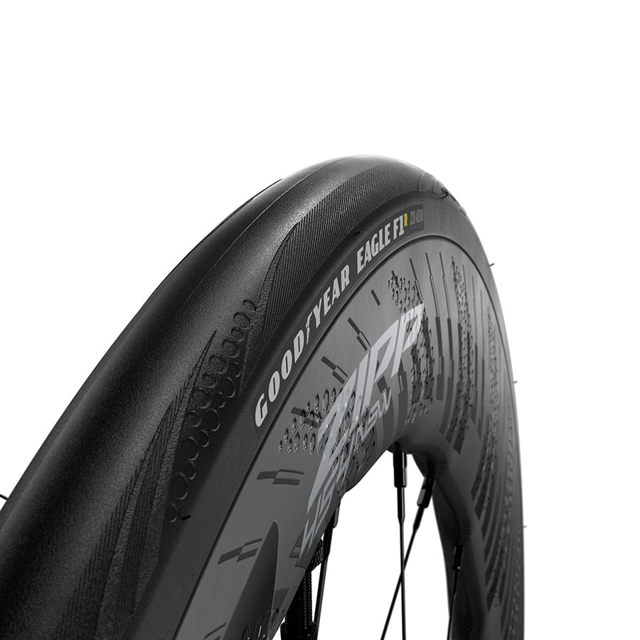 Neumático de carretera Zipp Goodyear Eagle F1 R NSW 700x29 mm, plegable, sin cámara, Dynamic:UHP R:Shield 180TPI, negro