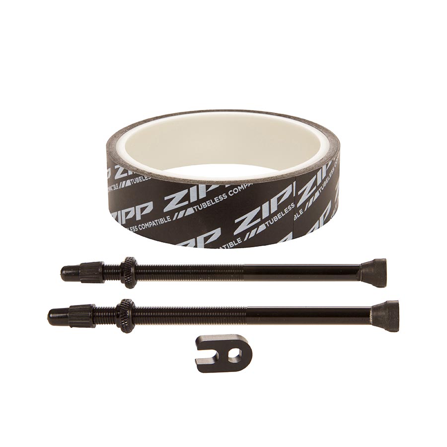 Kit sin cámara Zipp con cinta de 26 mm y válvulas de 100 mm. Compatible con 808 Firecrest.