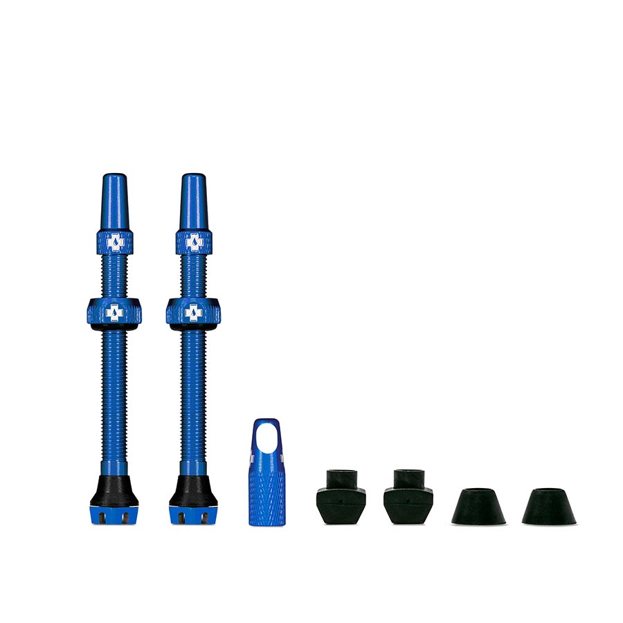Kit de válvulas sin cámara Muc-Off V2 (azul, 60 mm)