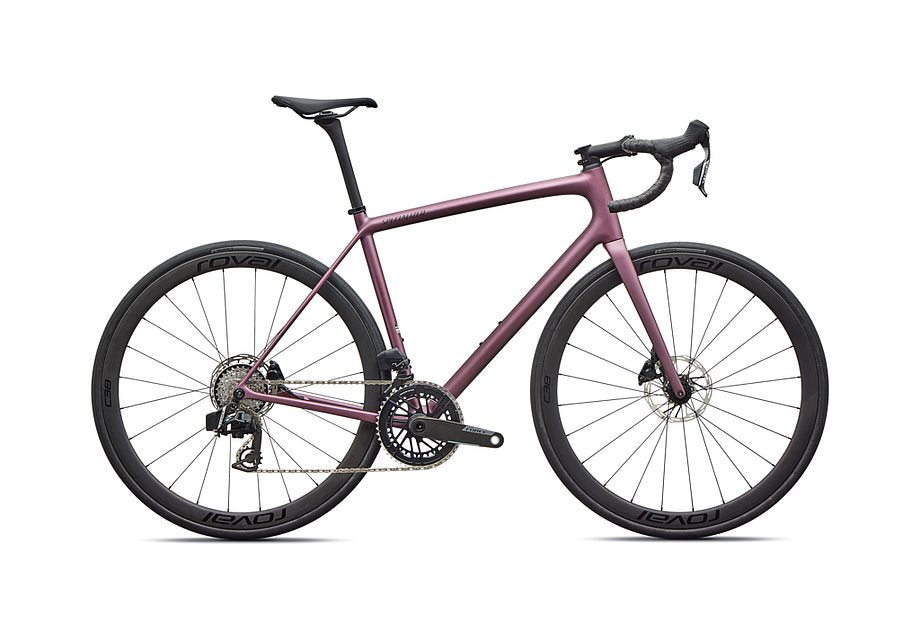 2026 Specialized Aethos Expert Axs Bike Satin Quartz Metallic / Nebula Metallic 58