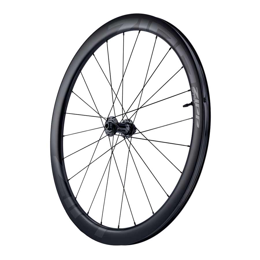 Rueda delantera Zipp 303 S - 700 12 x 100 mm, Center-Lock, sin cámara, negra, A1