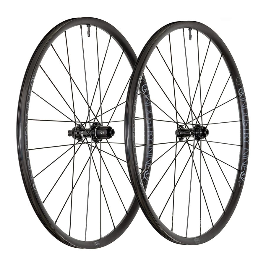 Rueda delantera y trasera Industry Nine Solix G GRCX 700C / 622 Orificios: F: 24 R: 24 F: 12 mm R: 12 mm F: 100 R: 142 Disco Center Lock Shimano Road 11 Set