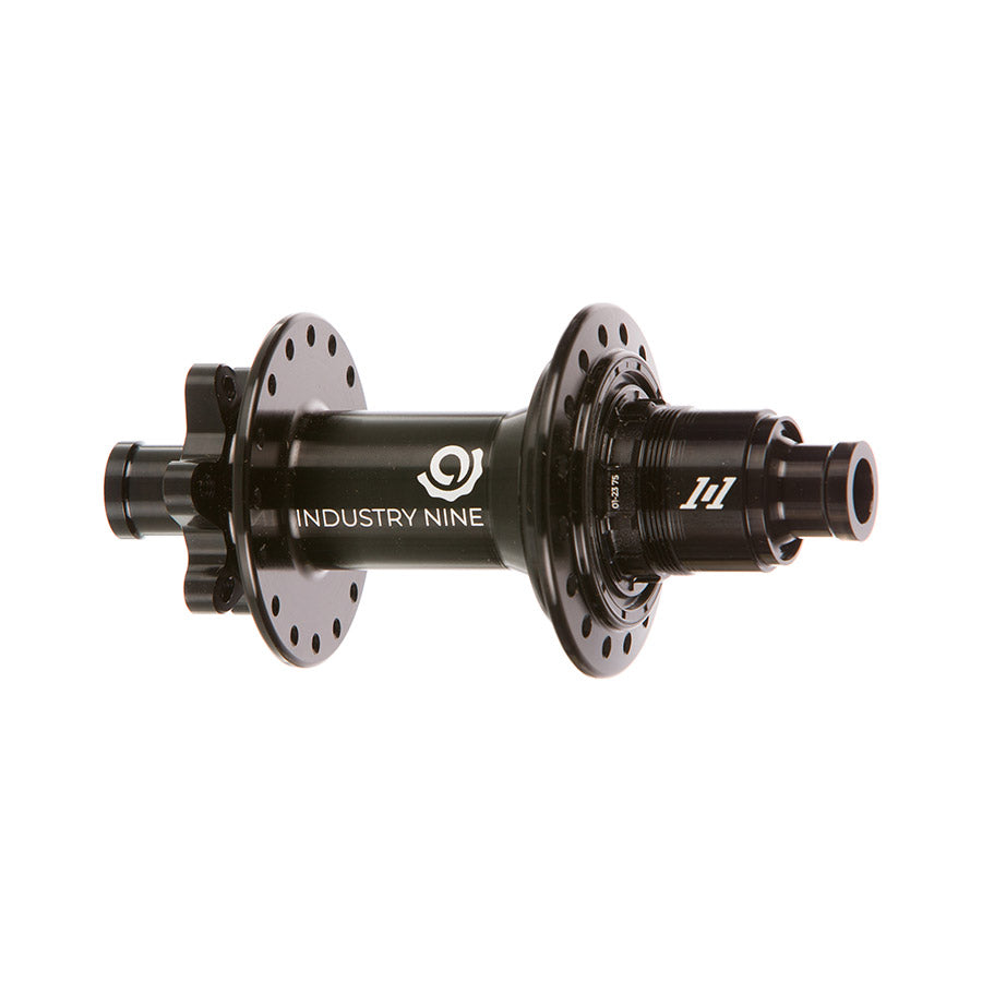 Buje trasero Industry Nine 1/1 Classic - 12 x 148 mm, 6 tornillos, XD, negro, 32 agujeros
