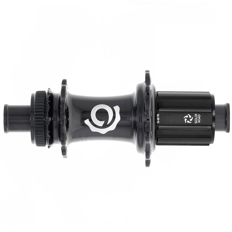 Buje trasero Industry Nine Solix G Classic HG11 Disc, 28 agujeros, 12 mm, TA, 142 mm, Shimano HG 11, color negro