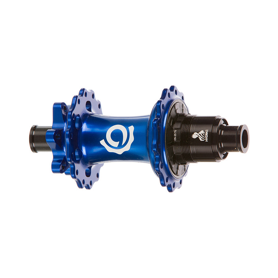 Buje trasero Industry Nine Hydra 2 Classic - 12 x 148 mm, 6 tornillos, XD azul, 32 agujeros