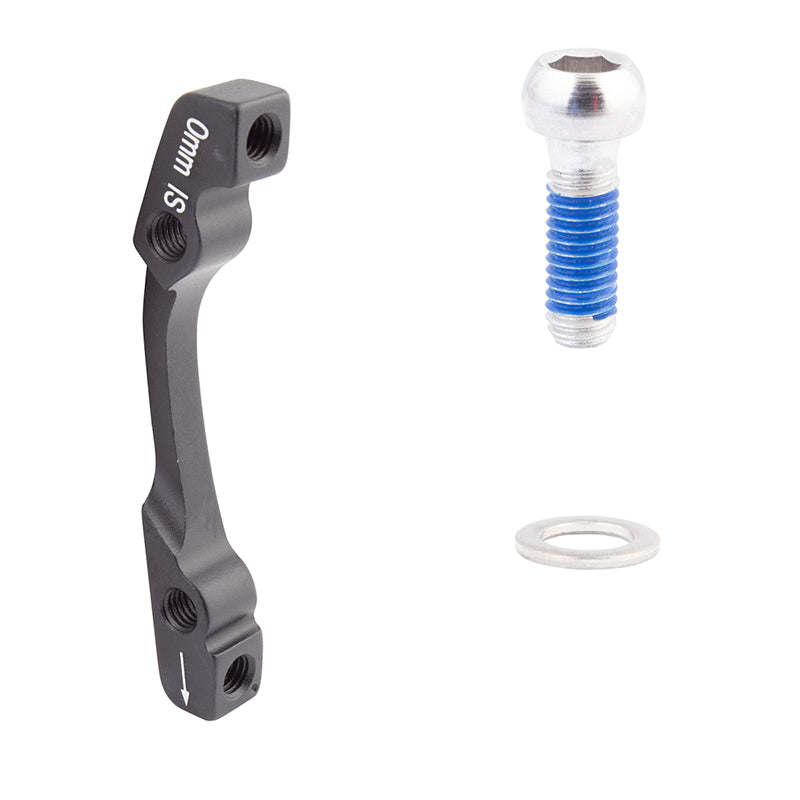 Adaptador de freno de disco Avid/SRAM IS de 0 mm compatible con rotores delanteros de 160 mm y traseros de 140 mm