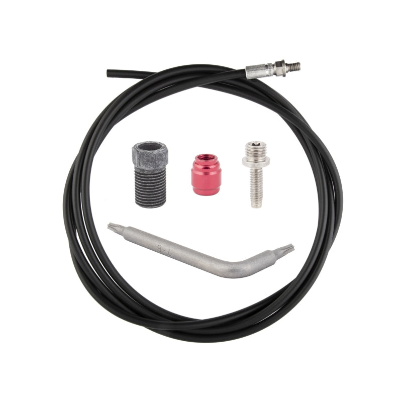 Kit de línea hidráulica Avid Elixir compatible con Elixir 5 R CR X0 CR Mag 2012+ XX Trail 2 metros BLK