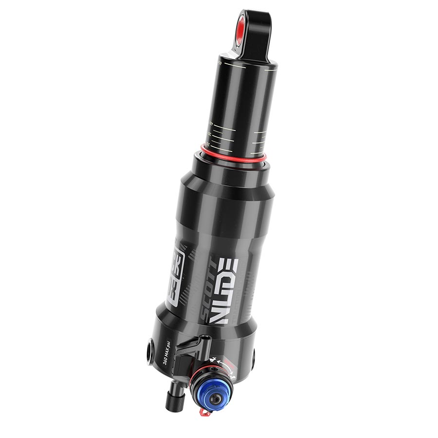 Amortiguador trasero RockShox Deluxe Nude RLC3 - 165 x 45 mm, DebonAir Prog 0 Tokens, 1 Token Eff, LM Tune 430 L/O Trunnion, Scott Spark 2022+C1