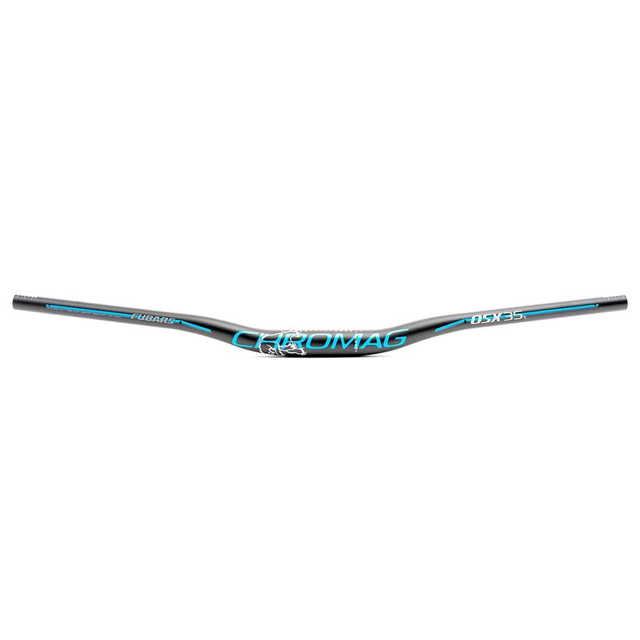 Manillar Chromag Fubars OSX 35 MTB Diámetro: 35 mm 800 mm Elevación: 25 mm Azul