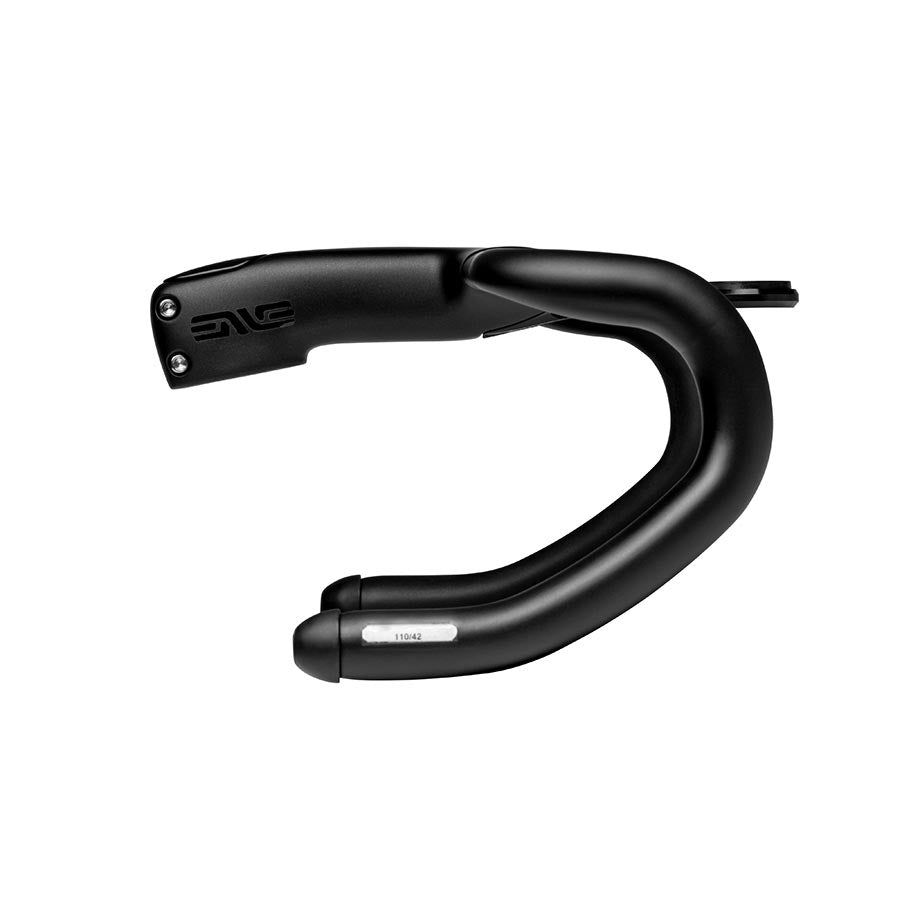 Manillar ENVE SES AR/potencia de 110 mm, manillar integrado, potencia de 110 mm, 380 mm, caída: 129 mm, alcance: 76 mm, color negro