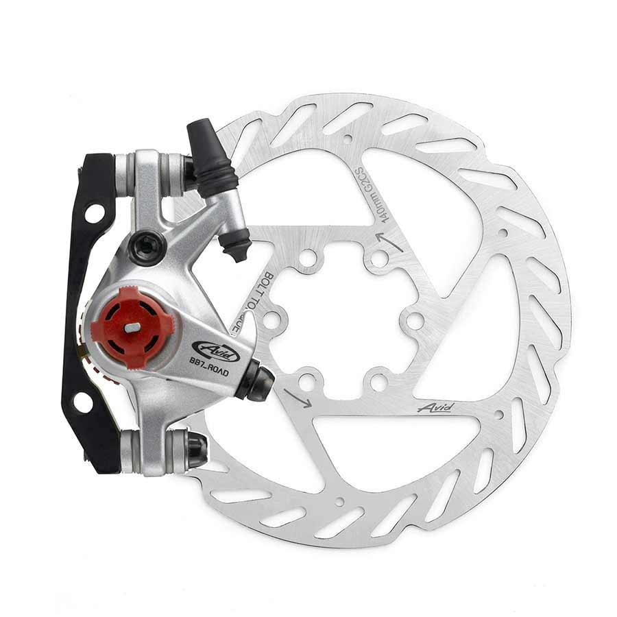 Freno de disco mecánico Avid BB7 Road Trasero 140 mm Gris