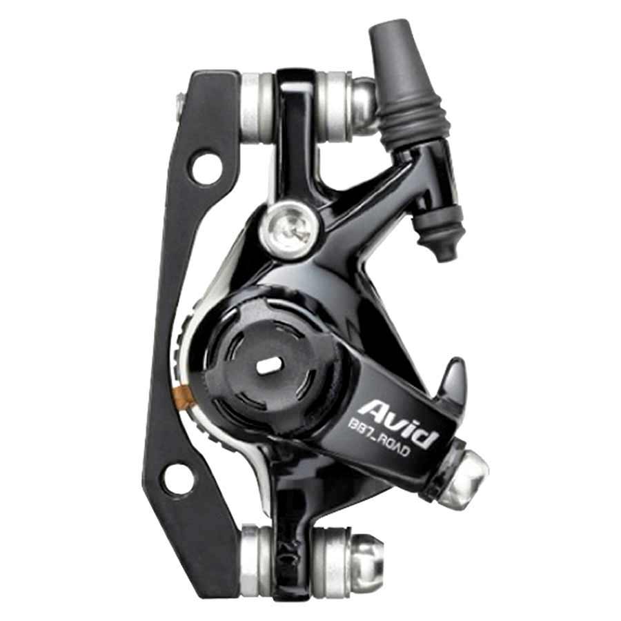 Freno de disco mecánico de carretera Avid BB7 Road S, montaje en poste delantero o trasero, 140 mm, 197 g, negro