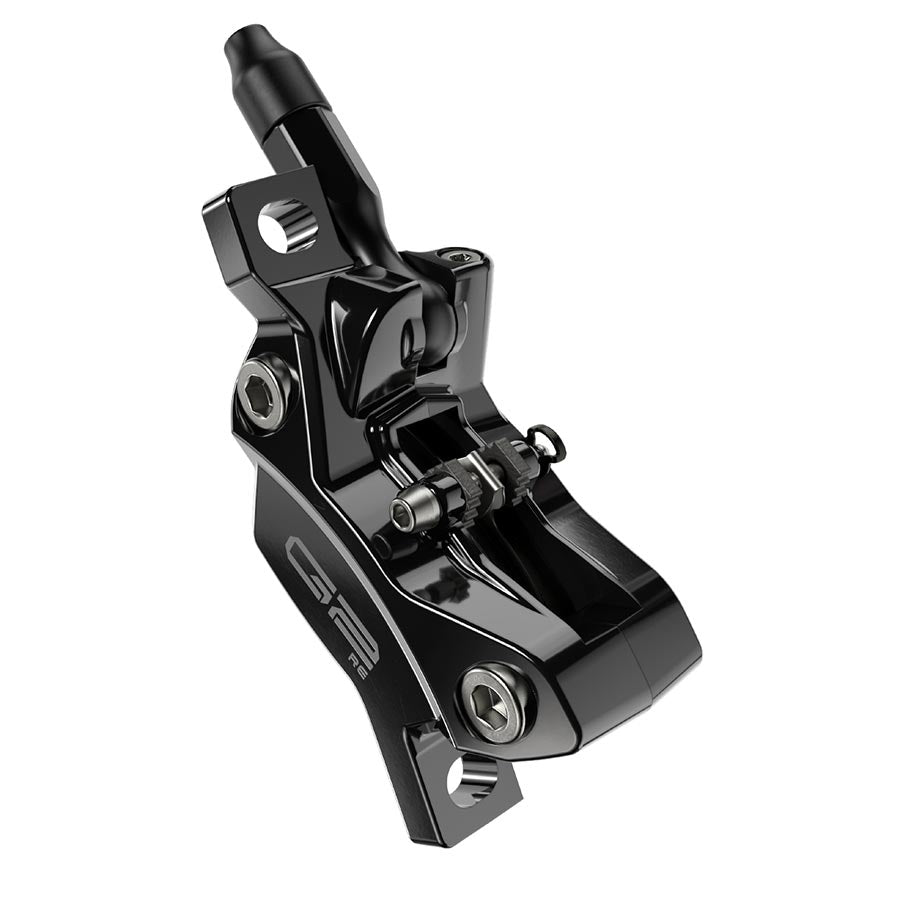 Freno de disco hidráulico SRAM G2 RE MTB, montaje trasero en poste, negro
