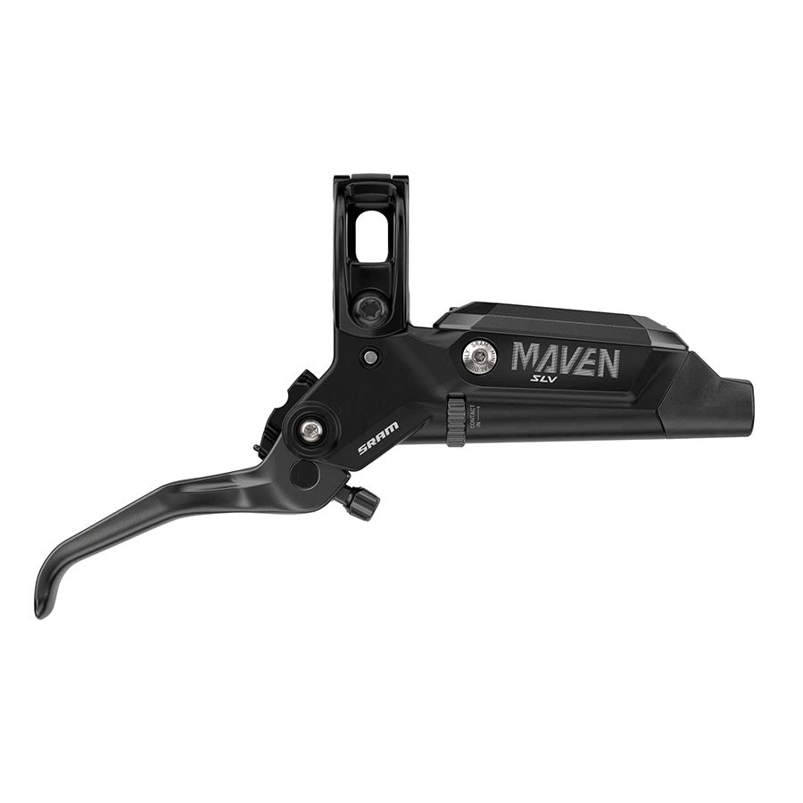 Conjunto de palanca de freno de disco SRAM Maven Silver - Palanca de aluminio negra A1