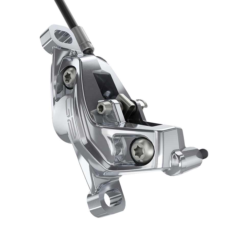 Pinza de freno de disco SRAM G2 Ultimate - Montaje posterior, anodizado en gris polar A2