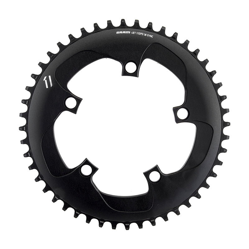 Plato SRAM X-Sync de 11 velocidades, 48 dientes y 110 mm, color negro