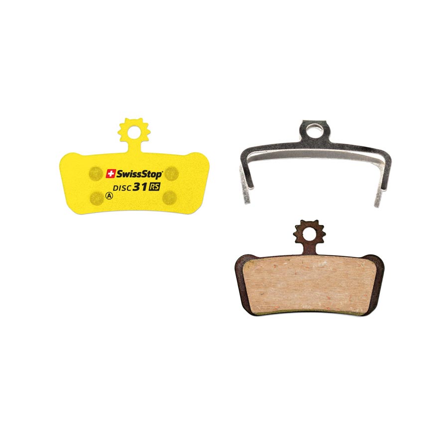 Pastillas de freno de disco SwissStop Disc 31 RS Forma: Par orgánico SRAM Guide/G2