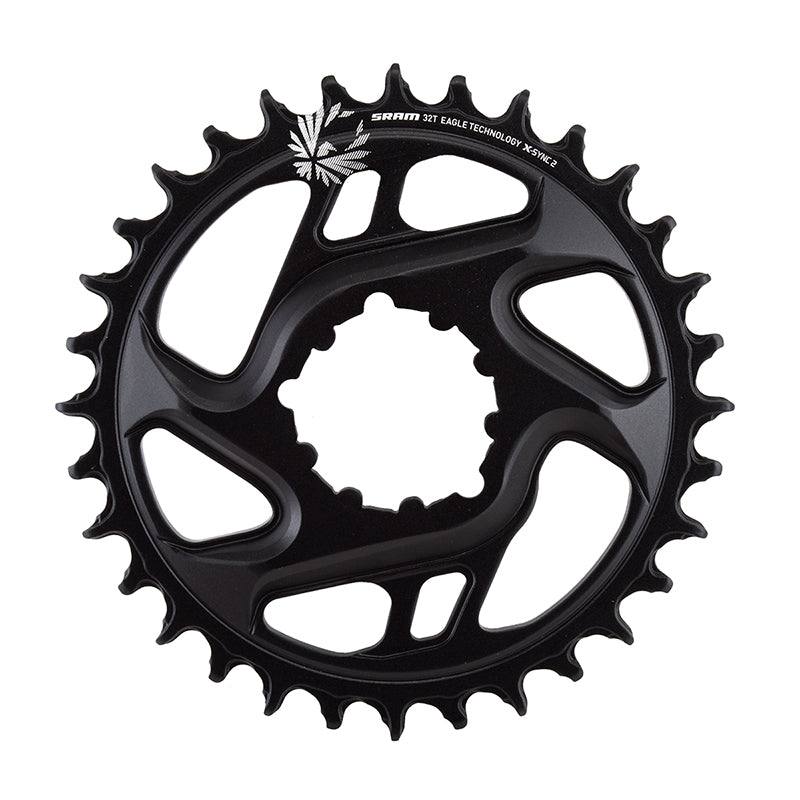 Plato SRAM X-Sync 2 Eagle de montaje directo forjado en frío de 32 dientes y 6 mm de desplazamiento