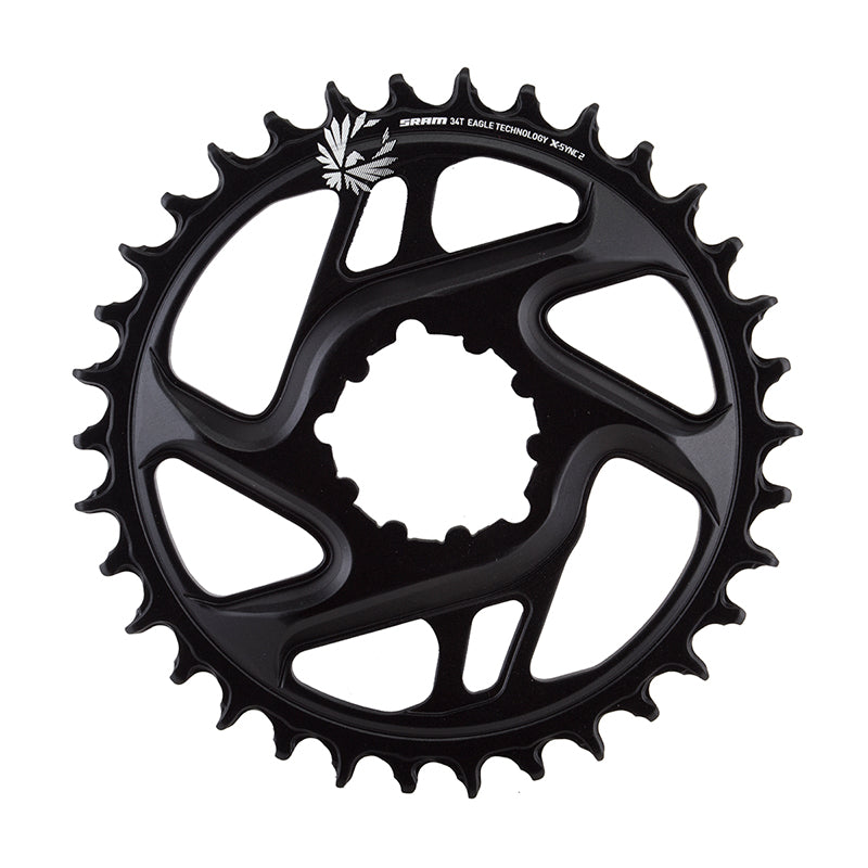 Plato SRAM X-Sync 2 Eagle de montaje directo forjado en frío de 34 dientes y 6 mm de desplazamiento