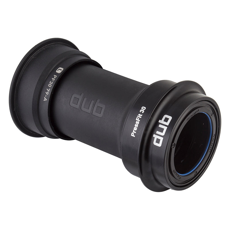 Pedalier SRAM DUB PressFit30 - PF30/BBRight 79/83 mm Carretera Negro