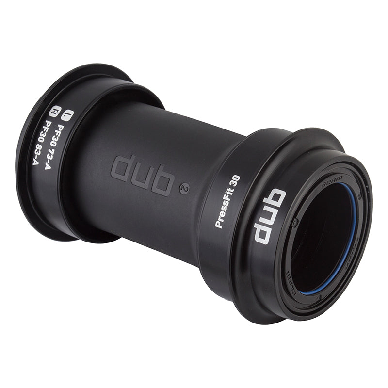 Pedalier SRAM DUB PressFit30 - PF30A 73 mm Carretera Negro