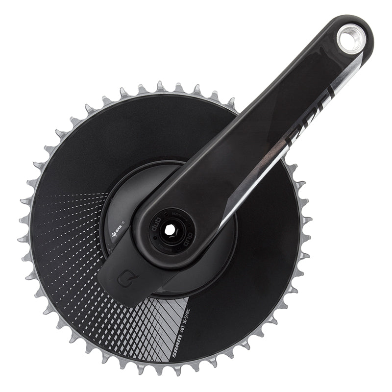 Medidor de potencia Sram Red AXS 1x Aero DUB 172,5x48 Juego de bielas Aero DUB negro