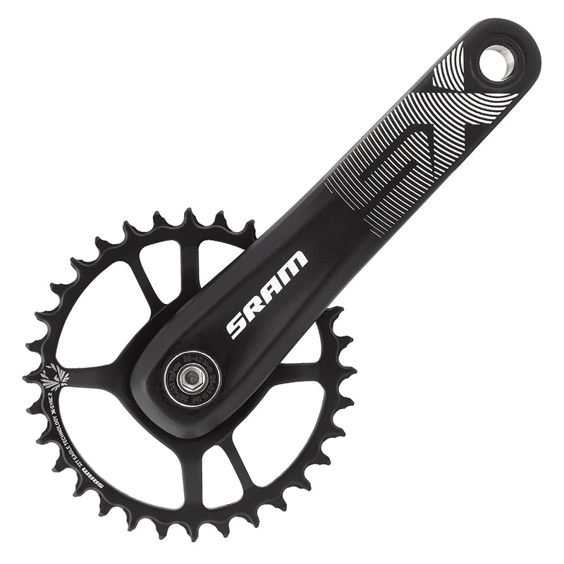 Juego de bielas SRAM SX Eagle Boost 148 - 170 mm, 12 velocidades, 32 dientes, montaje directo, interfaz de eje Power Spline, negro A1