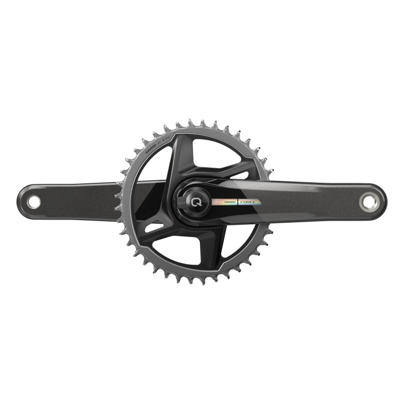 Eje con medidor de potencia Sram Force 1x AXS D2 DUB 175x40 Juego de bielas DUB negro