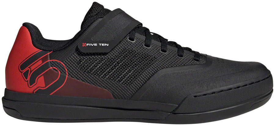 Five Ten Hellcat Pro Mountain Clipless Shoes - Men's Core BLK/Core BLK/Red 4.5