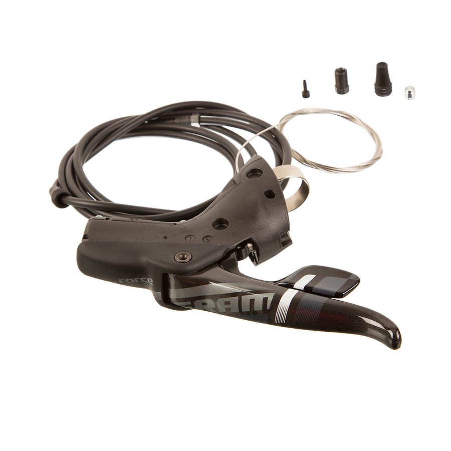 Maneta delantera de carretera hidráulica SRAM Force 22 DoubleTap con accesorios de manguera de 2000 mm