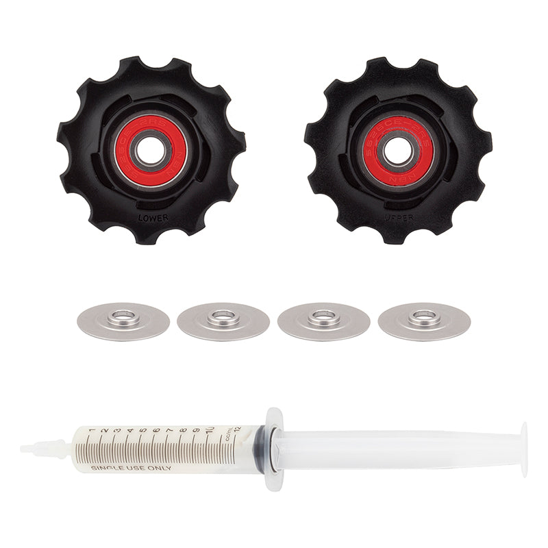 Poleas de cambio trasero SRAM Red eTap de cerámica de 11 velocidades