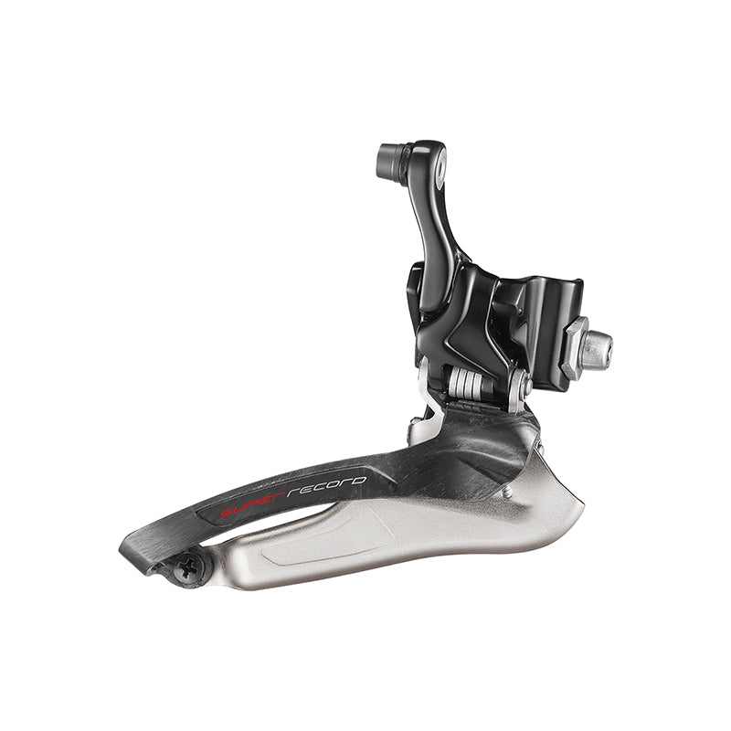 Desviador delantero Campagnolo Super Record 12s de 12 velocidades con soporte de carbono para soldar