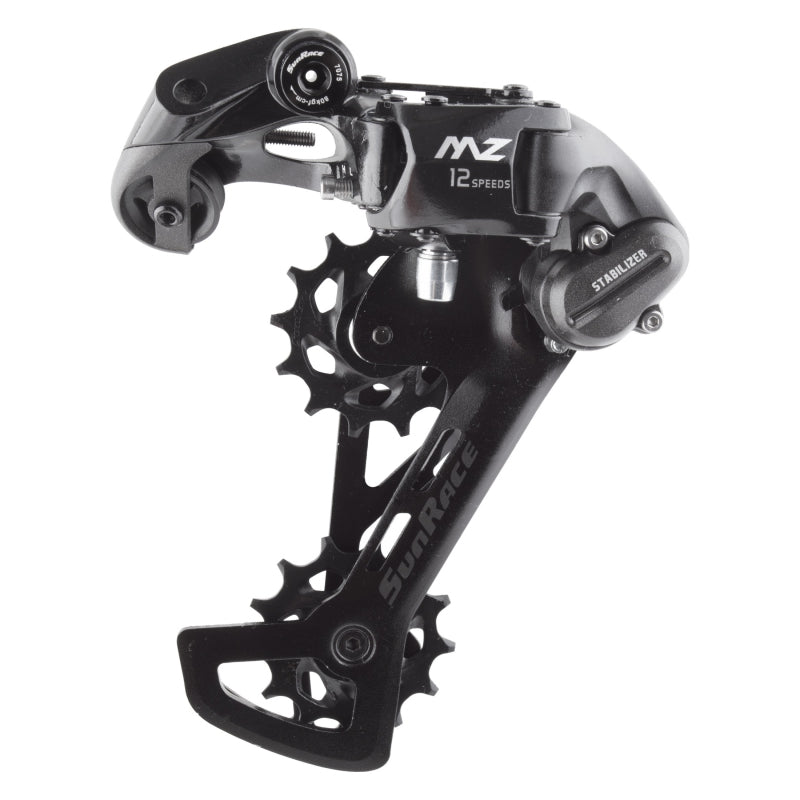 Desviador trasero Sunrace RDMZ600 de 12 velocidades, color negro medio
