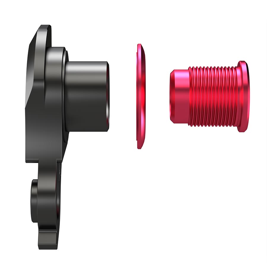 Patilla de cambio DROPOUT-487 de Wheels Manufacturing, color rosa
