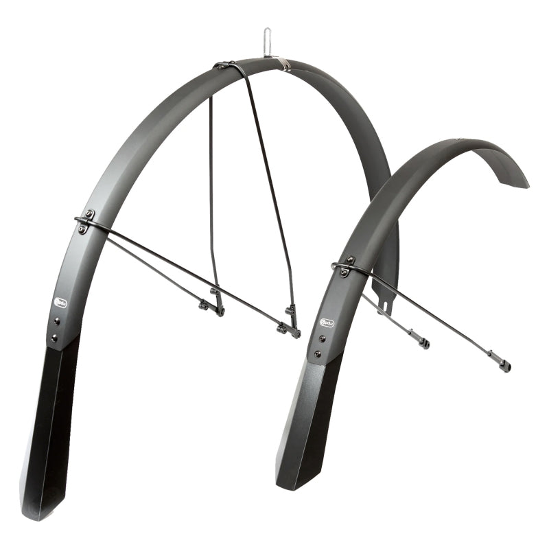 PDW Full Metal Fenders - 700 x 55mm Black