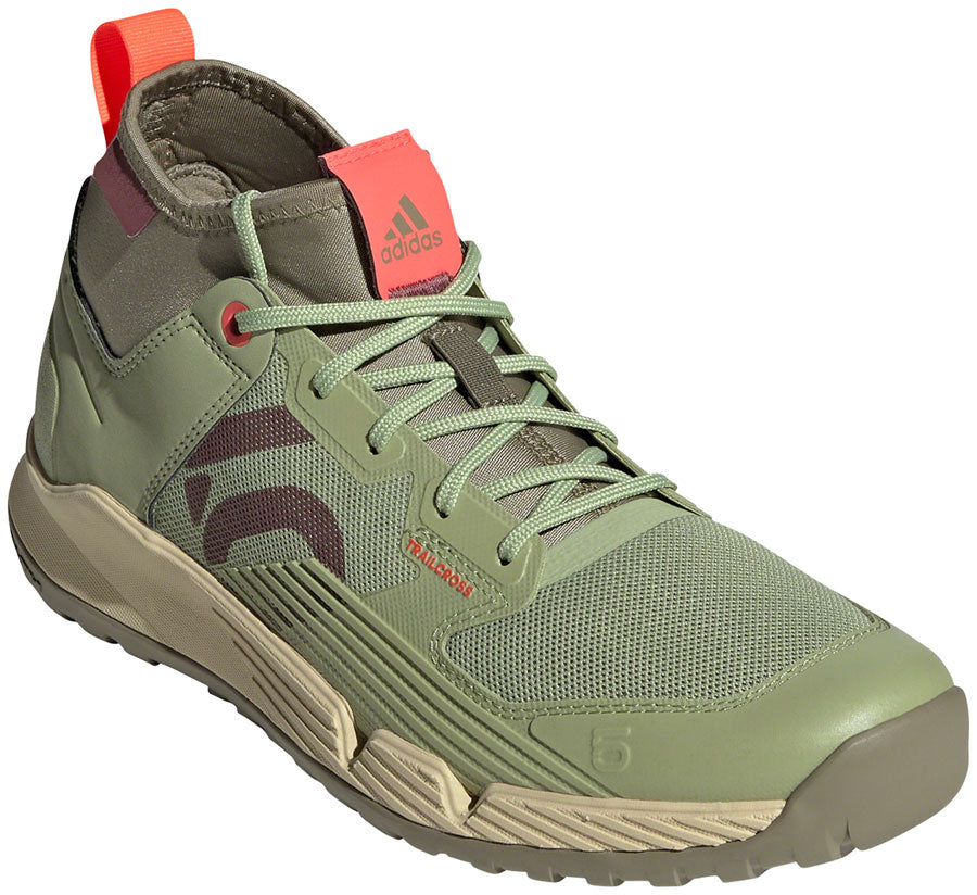 Five Ten Trailcross XT Flat Shoes - Women's Magic Lime/Quiet Crimson/Orbit Green 5.5