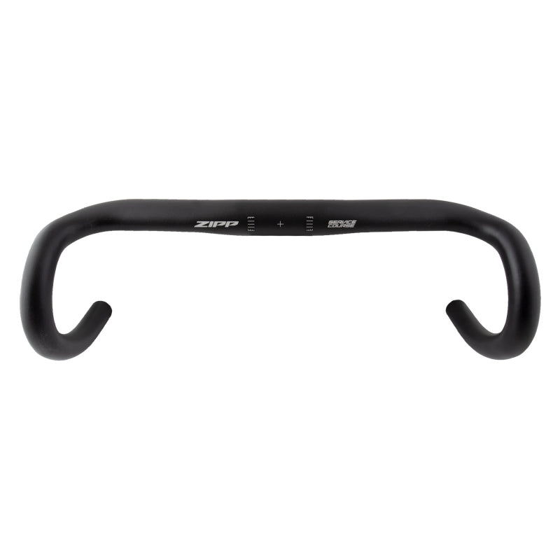 Manillar Zipp Service Course 70 Ergo Drop - Aluminio, 31,8 mm, 38 cm, acabado Bead Blast BLK B2