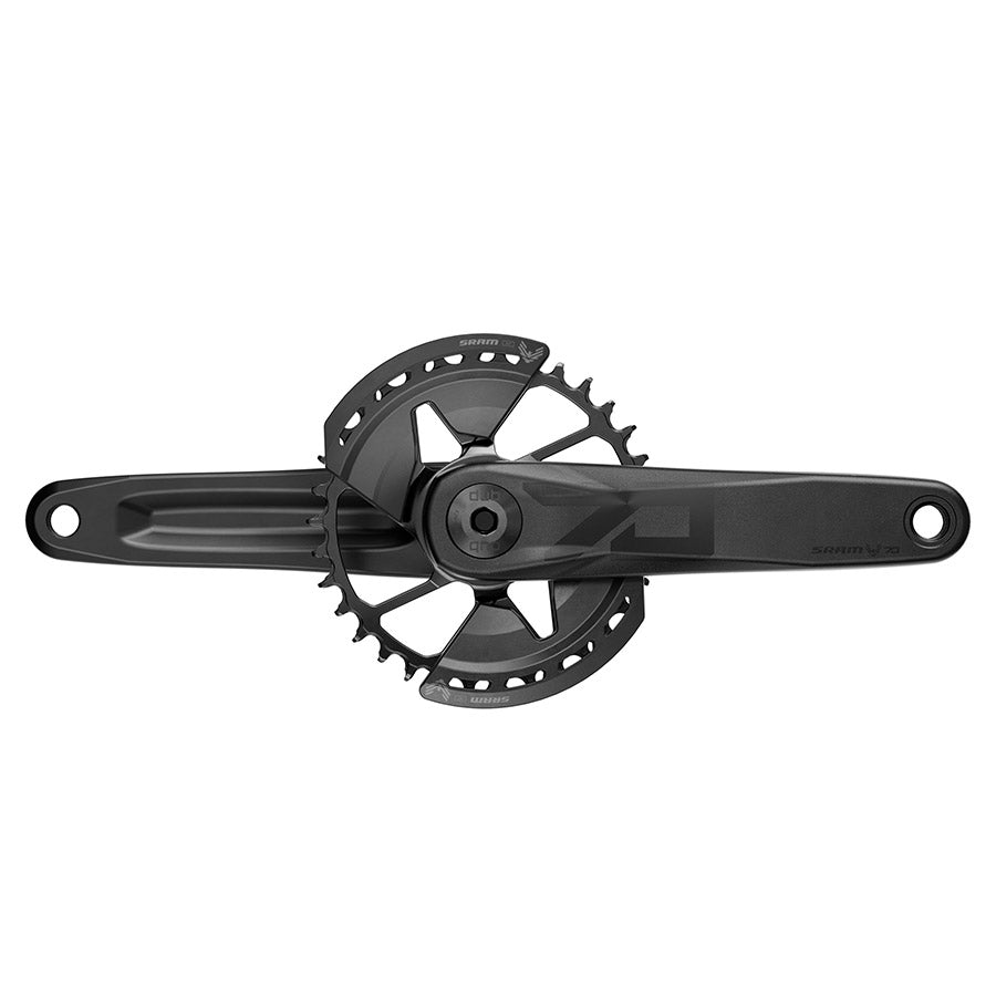 Juego de bielas SRAM Eagle 70 DUB Velocidad: 12 Eje: 28,99 mm BCD: Montaje directo 32 DUB 160 mm Negro Boost