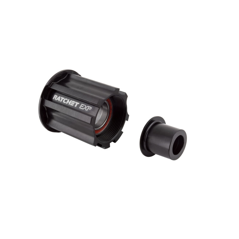 Cuerpo de buje libre DT Swiss Ratchet EXP - Kit de rodamientos sellados de aluminio estándar Campagnolo 9-12v con tapa de extremo de 12 x 142 mm