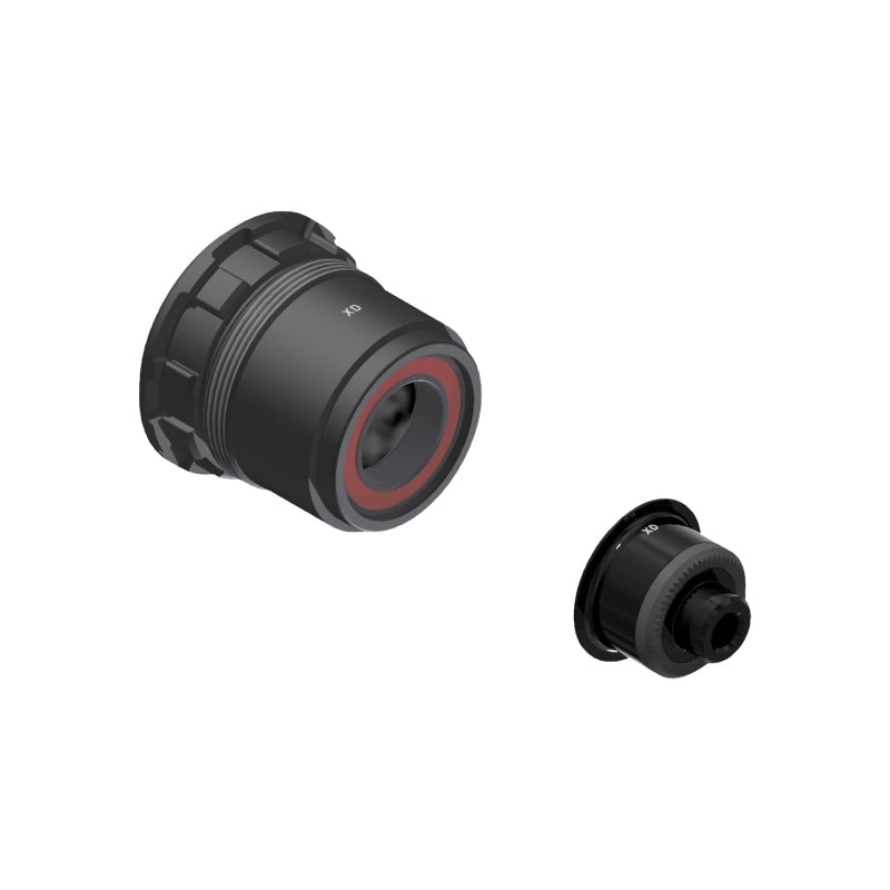 Cuerpo de buje libre de trinquete DT Swiss - Kit de cierre rápido con rodamiento sellado de aluminio SRAM XD estándar de 130/135 mm y tapa de extremo