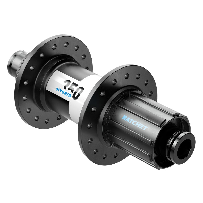 DT Swiss 350 Hybrid Rear Hub - 12 x 148mm Center-Lock HG 11 MTN BLK 32h 24pt