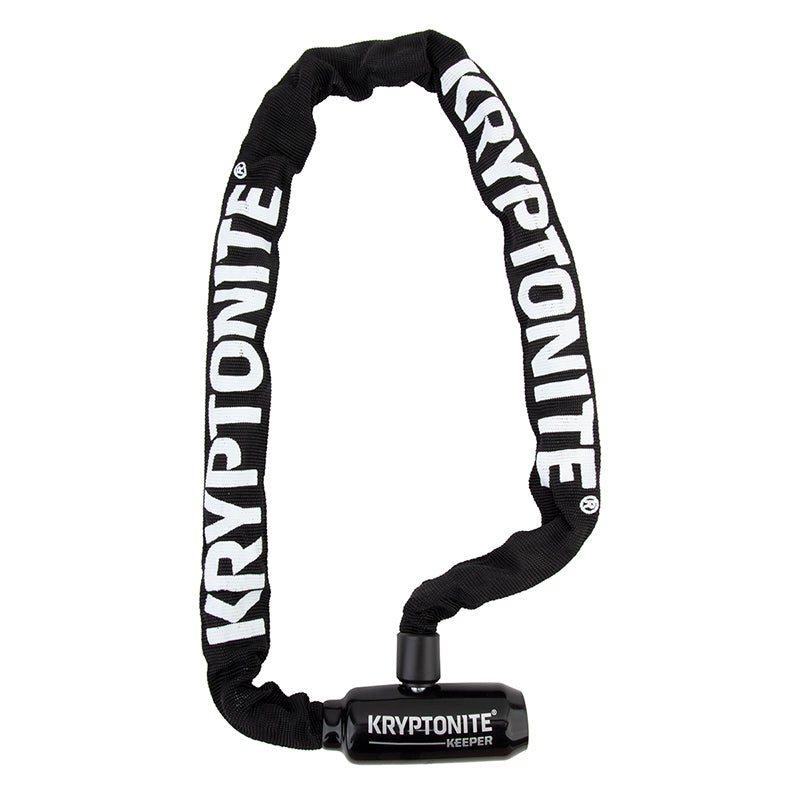 Candado de cadena integrado Kryptonite Keeper 585 - 85 cm (2,8"), llave de 5 mm, color negro