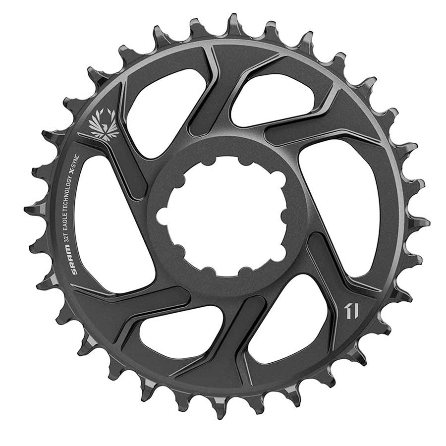Plato SRAM X-Sync 2 Eagle de montaje directo, 30 dientes, 3 mm de avance, 12 velocidades, negro dorado