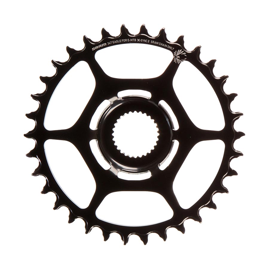 Plato SRAM 34t Bosch Direct Mount 11/12 velocidades X-Sync2 Eagle negro