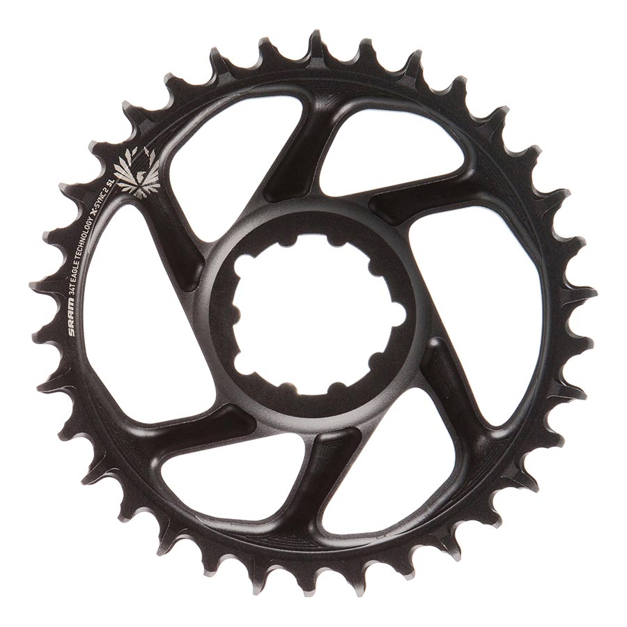 SRAM X-SYNC 2 SL XX1 Eagle Lunar Grey 6 mm Plato Dientes: 34 Velocidad: 12 BCD: Montaje directo Aleación simple Gris