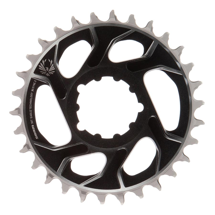 Plato SRAM Eagle Dientes: 30 Velocidad: 11/12 BCD: Montaje directo Aluminio Gris 6mm