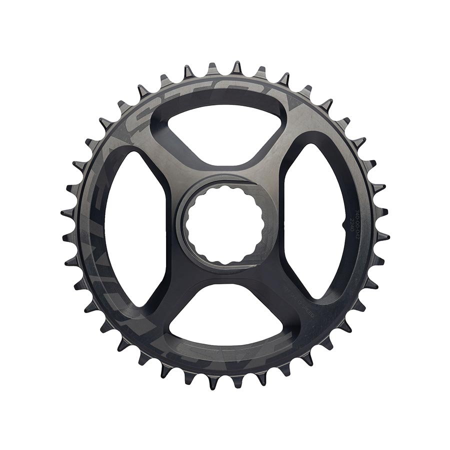 Plato de montaje directo Easton - 40 dientes DM CINCH para cadena compatible con Shimano HG+ de 12 velocidades, color negro