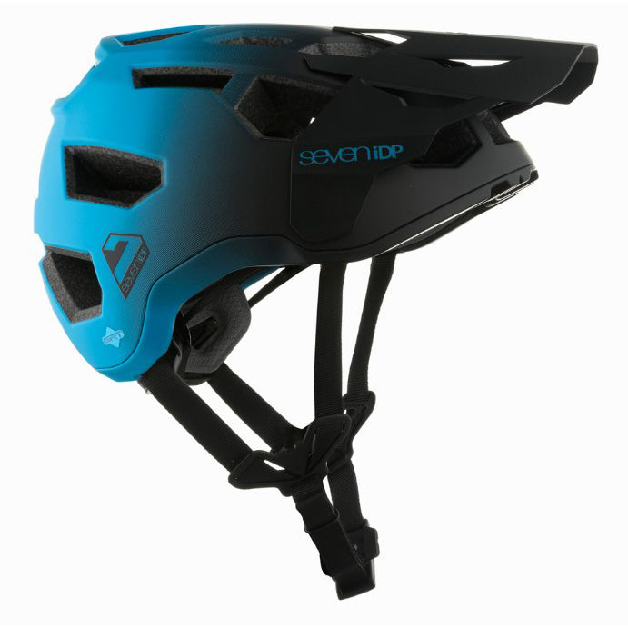 7iDP Project 21 Pro Trail Helmet Matte Blu/Blk Fade XS/S